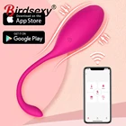 Вибратор-фаллоимитатор, дистанционное управление через приложение, вибрирующее яйцо, вибратор для женщин, секс-игрушки для пар, управление через приложение