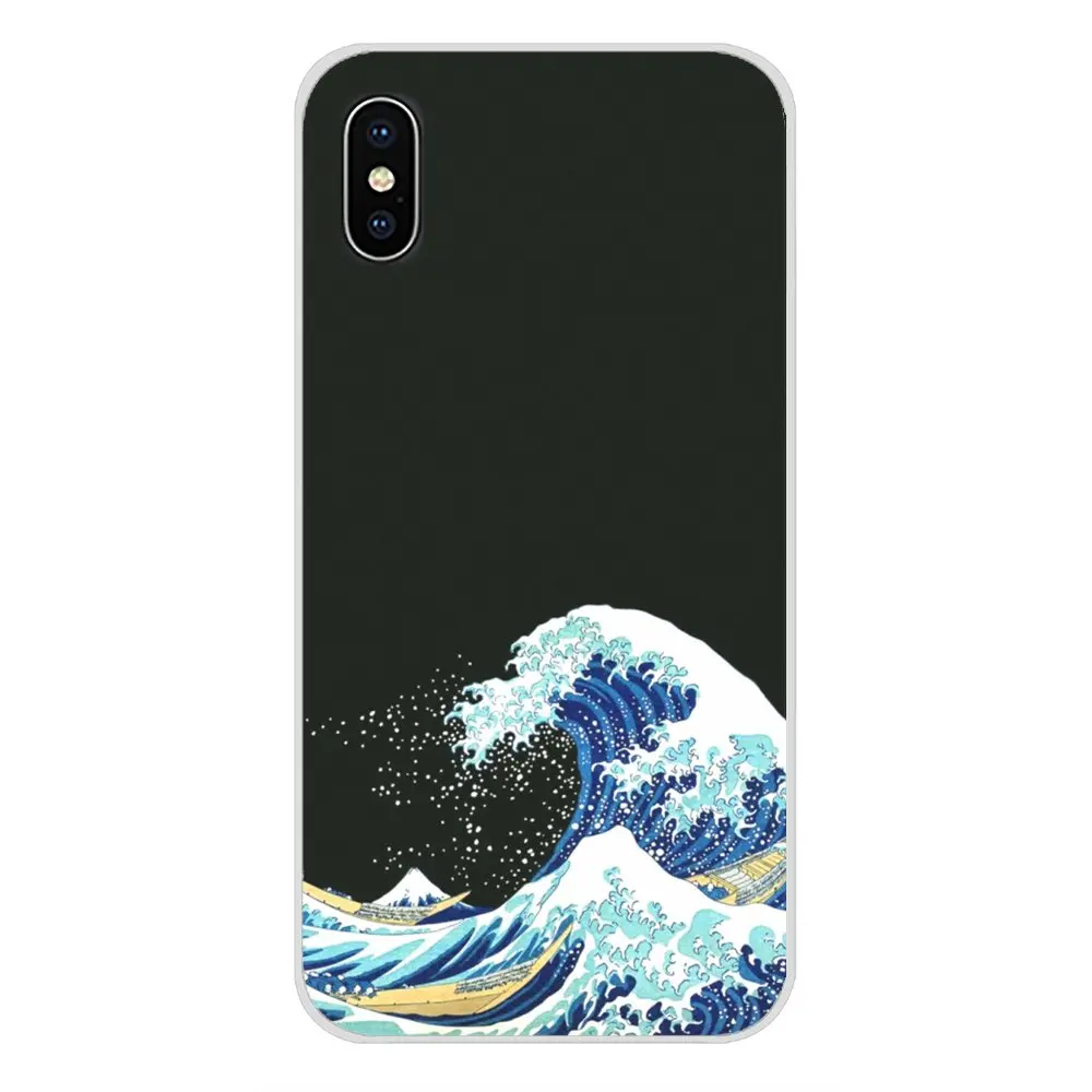 Accessories Phone Cases Covers Hokusai The Great Wave For Samsung A10 A30 A40 A50 A60 A70 M30 Galaxy Note 2 3 4 5 8 9 10 PLUS | Мобильные