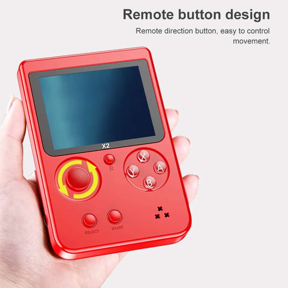 НОВЫЙ X2 2 8 дюймовый цветной дисплей защита глаз ЖК мини игровая консоль ручной