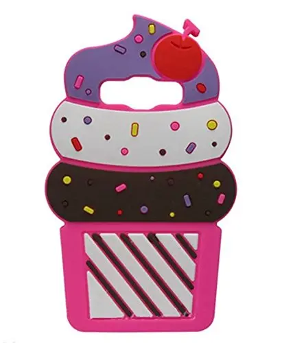 ice cream rose Чехол с единорогом для samsung Galaxy J3, мультяшный силиконовый чехол, чехол для samsung J3, чехол для телефона s 3D, милая девушка J3, чехол - Цвет: ice cream rose