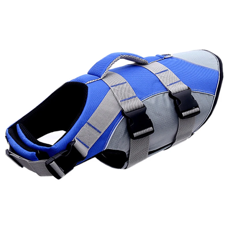 Спасательный жилет для собак светоотражающий спасательный с ручкой больших