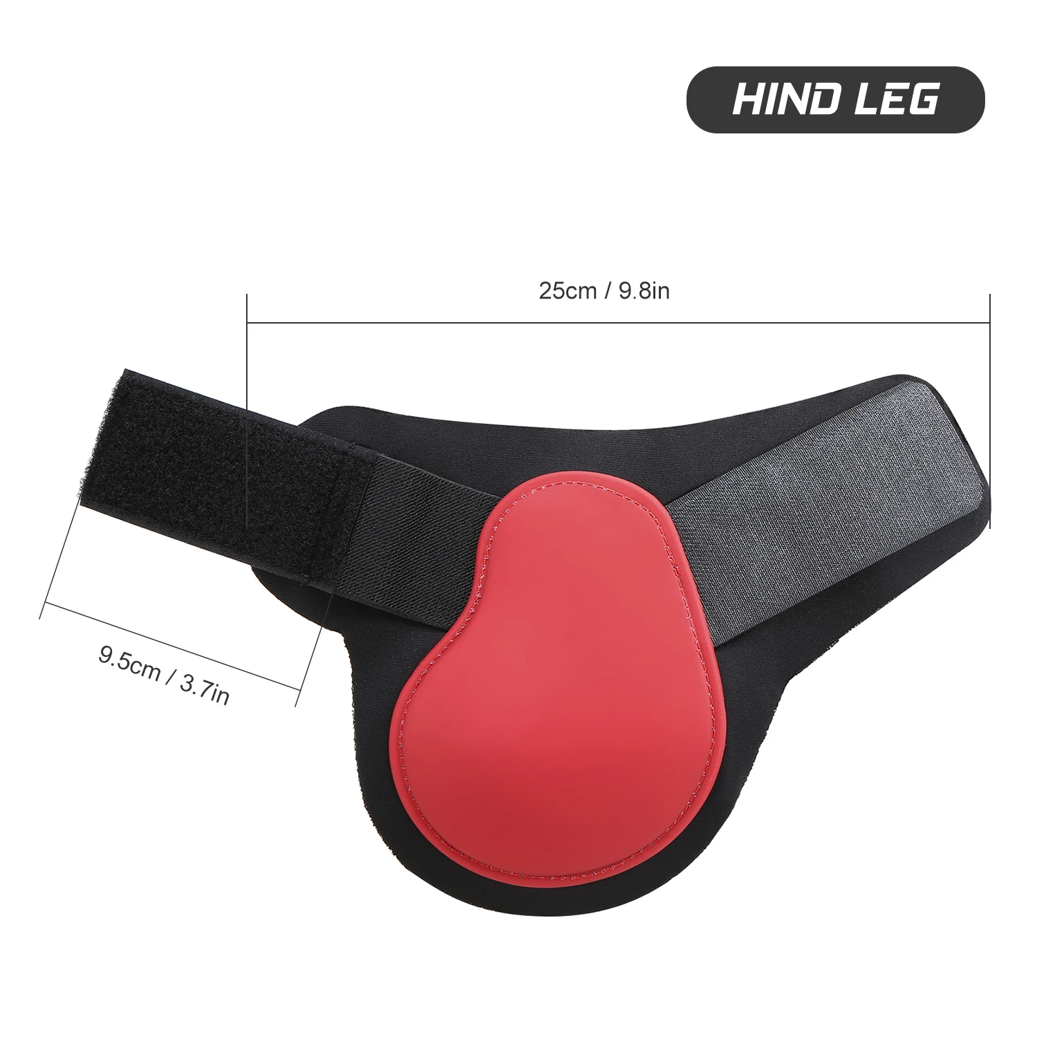 Adjustabl конные сапоги для поврежденного сухожилия искусственная кожа защита