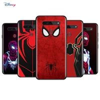 marvel spiderman logo for lg k92 k42 k22 k71 k61 k51s k41s k30 k20 2019 q60 v60 v50 s v40 v30 g8s g8 x thinq phone case