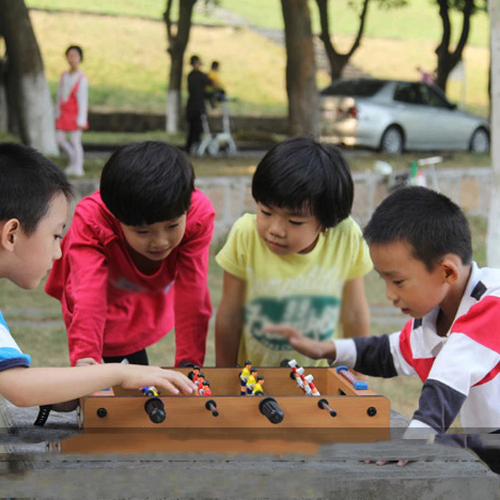 

Adults Kids Mini Tabletop Foosball Table-Portable Games Table Football Soccer Game Set Score Keeper Family Entertainment