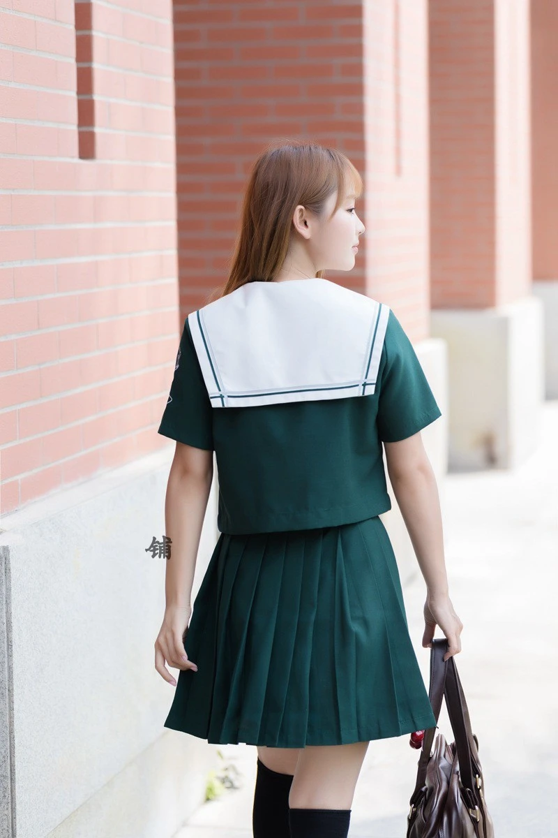 Японский милый матросский костюм в стиле преппи школьная форма JK милое