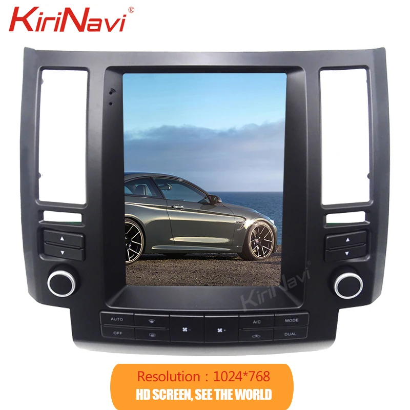 Автомагнитола KiriNavi 10 4 дюйма Android 0 для Infiniti FX FX35 FX45 DVD плеер GPS навигация 4G