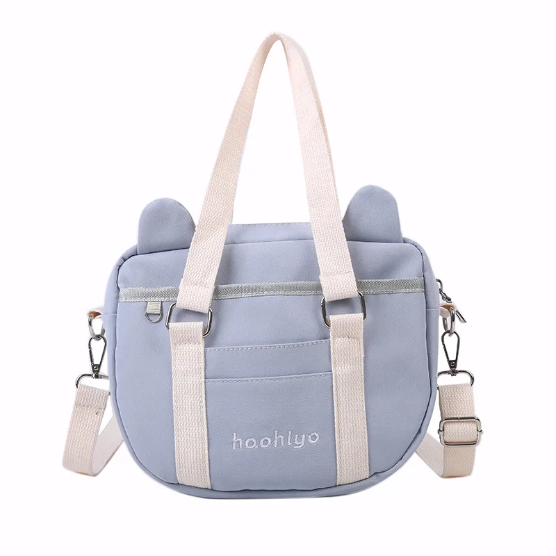 Новинка 2020 тканевая сумка сумка-мессенджер с кошкой Холщовая Сумка женская через