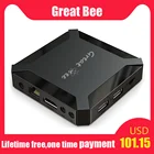 Лидер продаж 2022 года, телевизионная приставка Great Bee на базе Android, телевизионная приставка Greatbee с ливанским каналом, смарт-приемник, Арабский ТВ-приставка для IP-ТВ