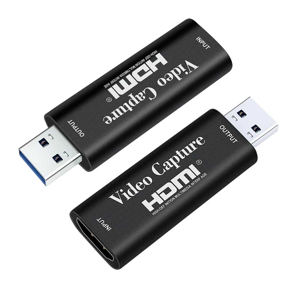 Карточка видеозахвата Mini HD 1080P HDMI/USB 2 0 для компьютера Youtube OBS и т. д. Потоковая