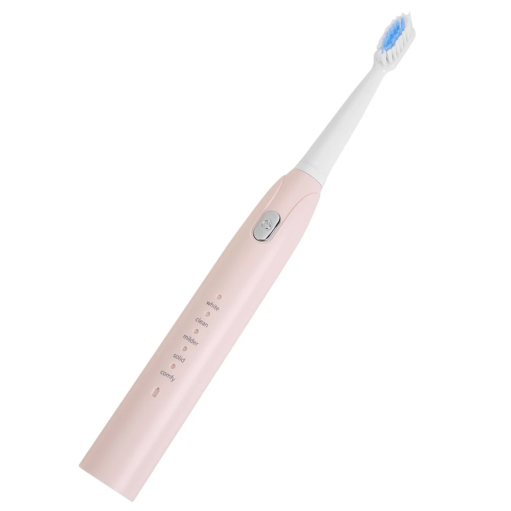 

S802 Washable Whitening Teeth Brush Sonic Electric Toothbrush 5 Modes Ultrasonic Automatic Adult Tooth Brush