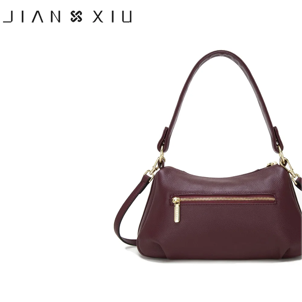 JIANXIU Brand Genuine Leather Luxury Handbags Women Bags Designer Messenger 2019 New Small Shoulder Crossbody Bag 2 Colors | Багаж и сумки