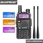 Двухдиапазонная рация Baofeng 2021 III, VHF UV-5R-136 МГц174-220 МГц и UHF 260-400 МГц, Любительский радиосканер UV5R UV 5R, 520