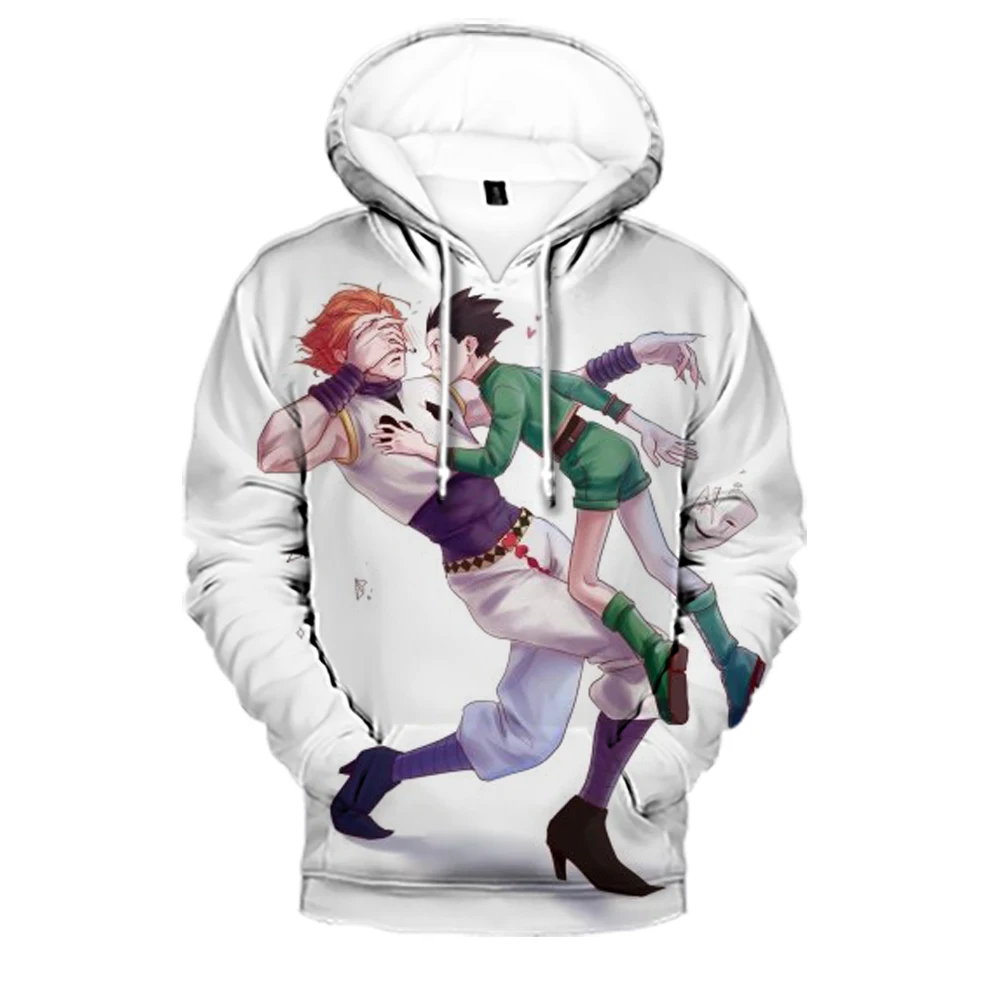 

Creative Anime Print hunter x hunter 3D Hoodies Men Women Spring Autumn Sweatshrits Hot Sale Kids Cartoon Clothes Fashion Tops