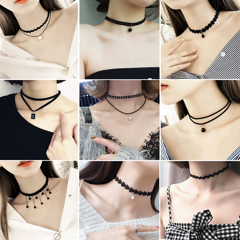 Новое Очаровательное женское кружевное колье Трендовое в стиле бохо с