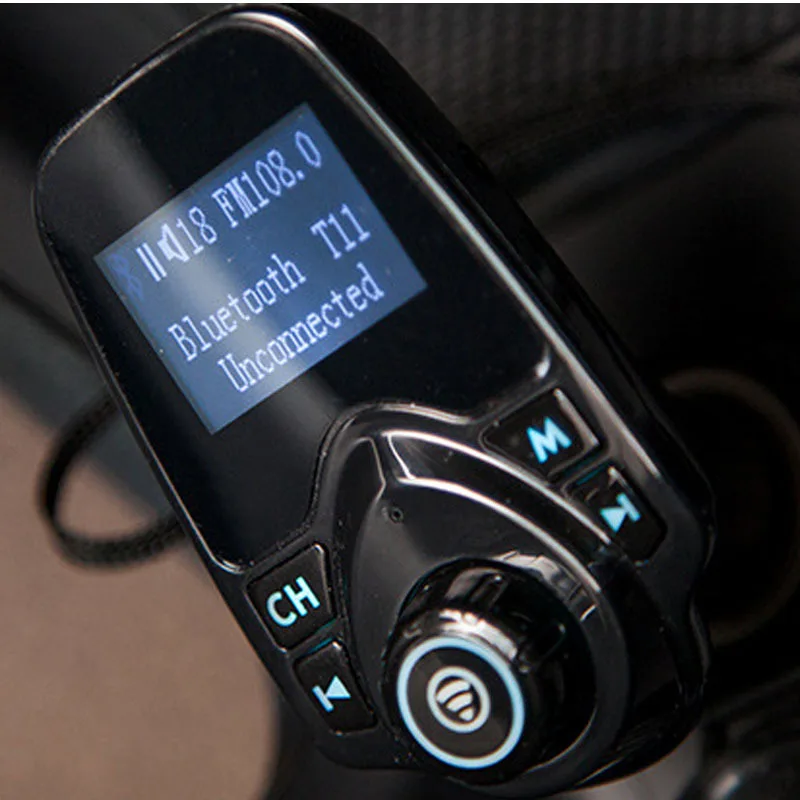 MP3-плеер Музыкальный fm-передатчик Bluetooth Автомобильный плеер Авто Аудио Som Automotivo