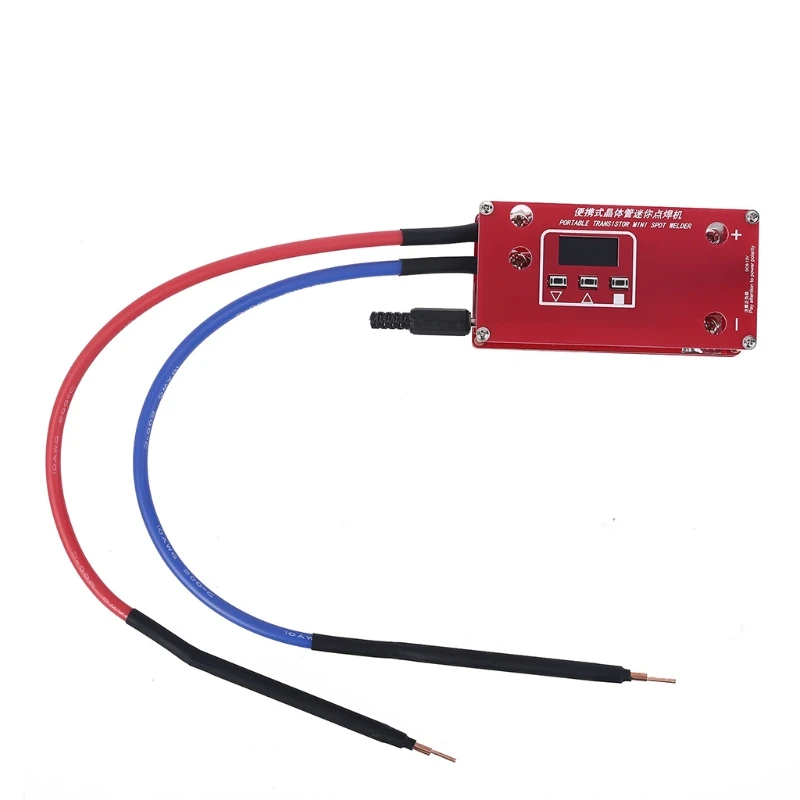 

Portable Transistor DIY Mini LCD Display Spot Welding Machine with 2 Mos Tubes N84C