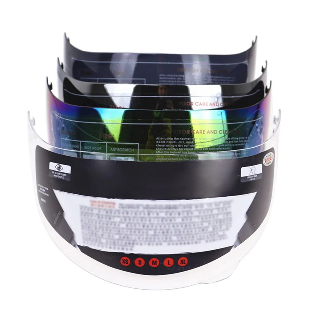 Полнолицевой шлем козырек объектив мотокросса козырьки лицо щит цвет для AGV K5 K3 SV