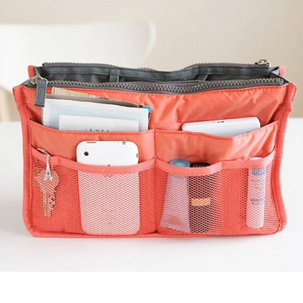Органайзер для косметики сумка хранения переносная многофункциональная двойная