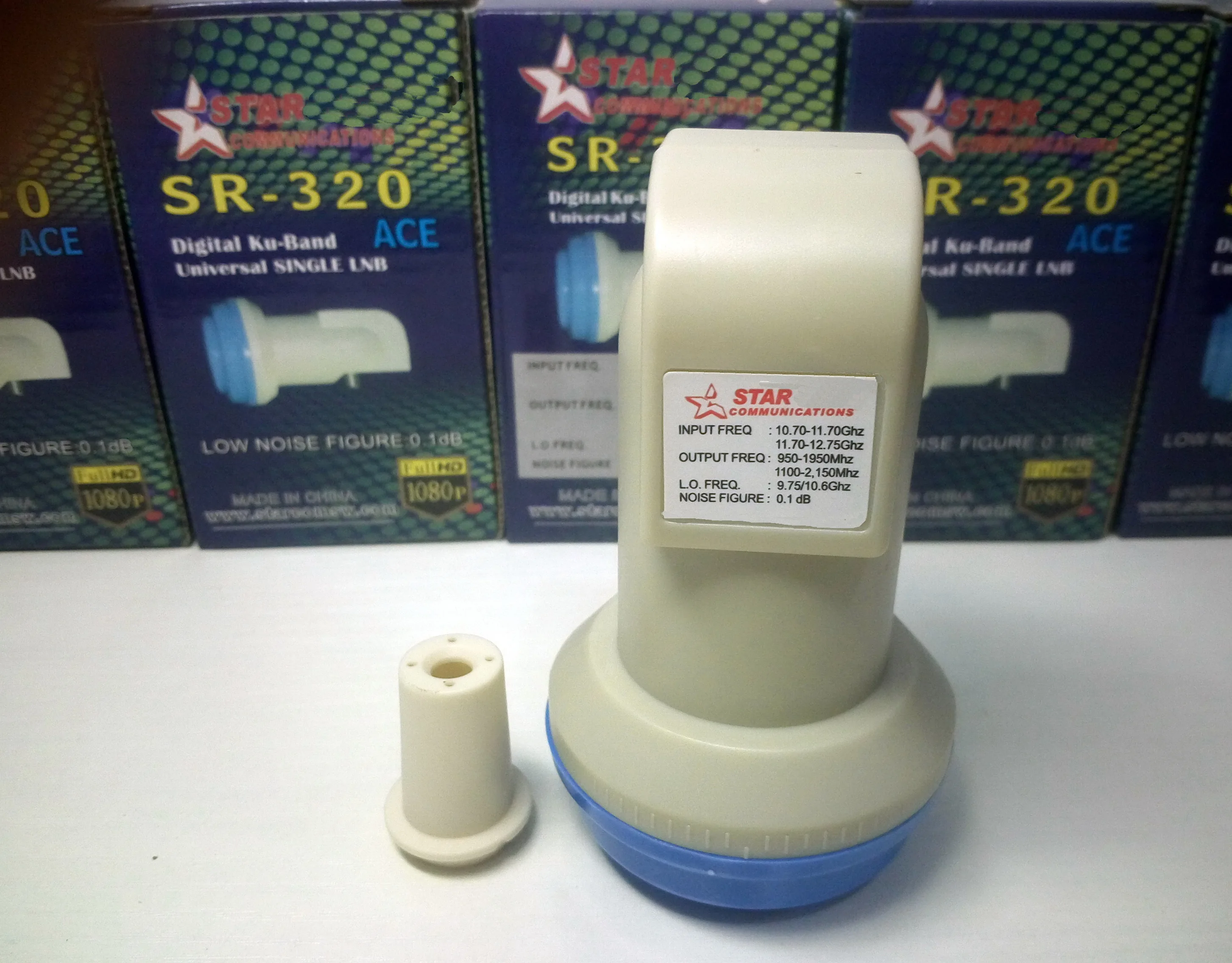 Super HD LNB SR 320 + лучший цифровой сигнал Универсальный ku диапазона Single из