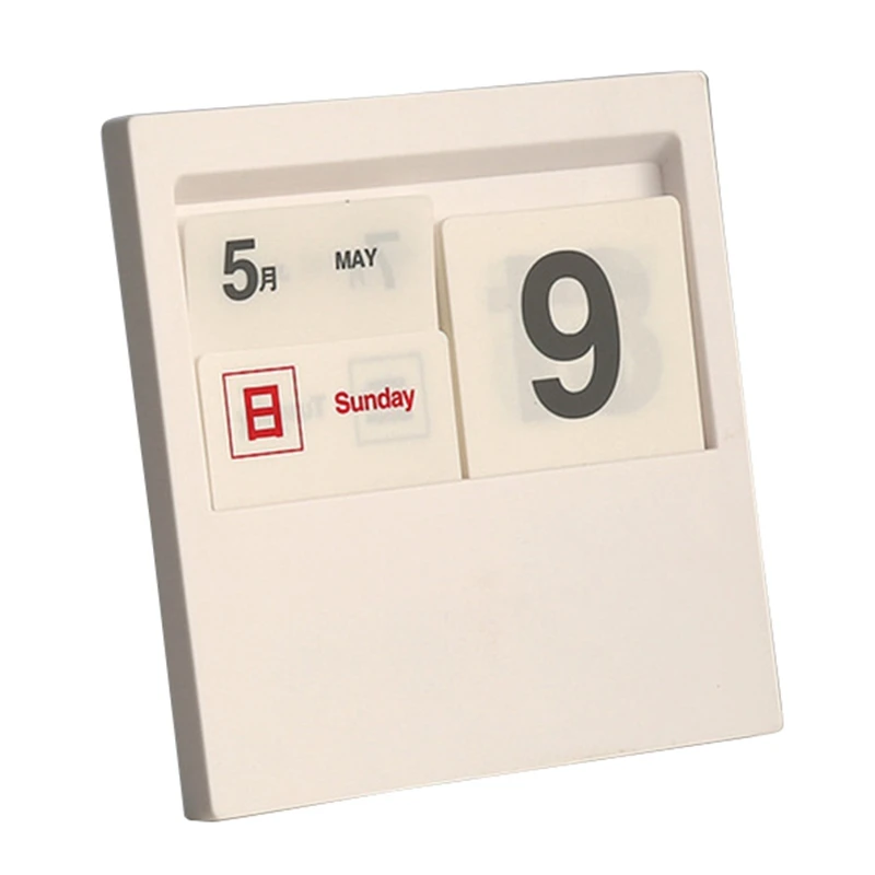 Creative Insert Type Desktop Perpetual Calendar 100 Years Desk Decoration | Канцтовары для офиса и дома