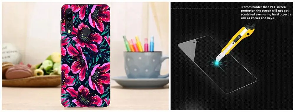 2 case and film DIY UMIDIGI A5 Pro силиконовый чехол, чехол для телефона, задняя крышка для UMIDIGI A5 Pro A5Pro A 5 Pro Funda Coque - Цвет: 2 case and film