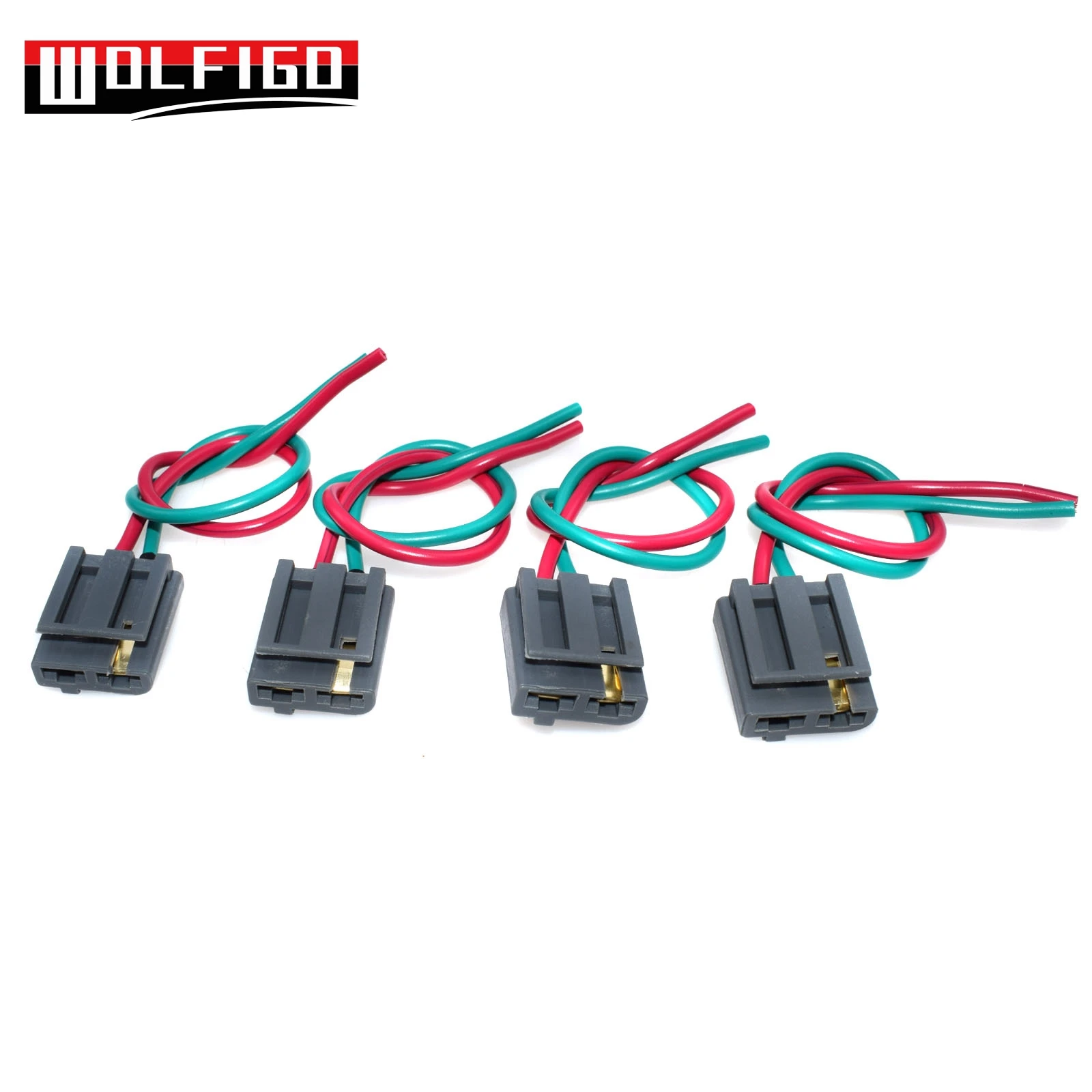 WOLFIGO 1 PC/2PCS/4PCS New JM6933 Pigtail Wire Harness Connector Dual 12v Power For G-M HEI Coil In Cap Distributor 170072 | Автомобили и