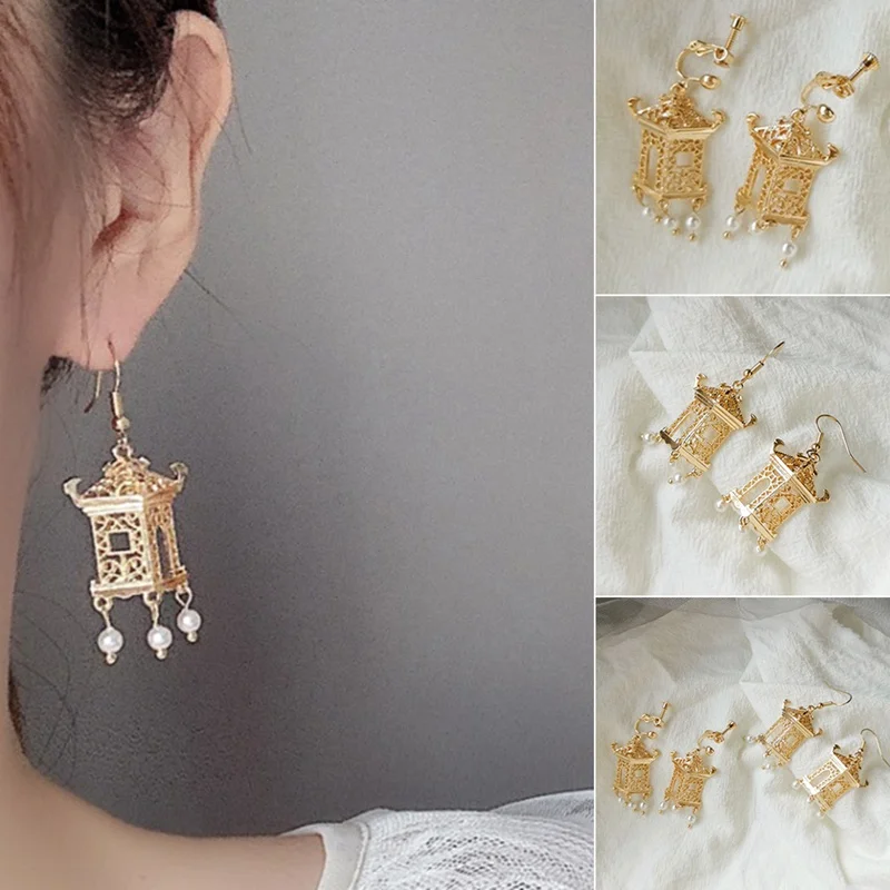 Винтажные Роскошные серьги Nieuwe в стиле дворца женские модные темпераментные