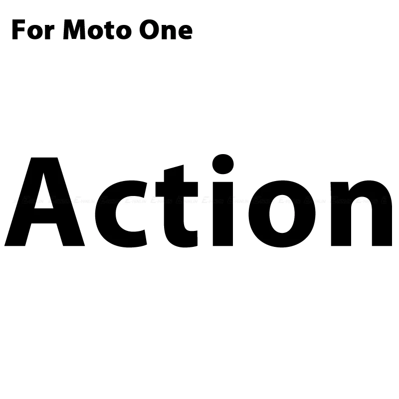 5D изогнутое полное покрытие из закаленного стекла для Motorola Moto One Vision Action E5 G7 power G6 G5S G5 Plus Play Защитная пленка для экрана - Цвет: For Moto One Action