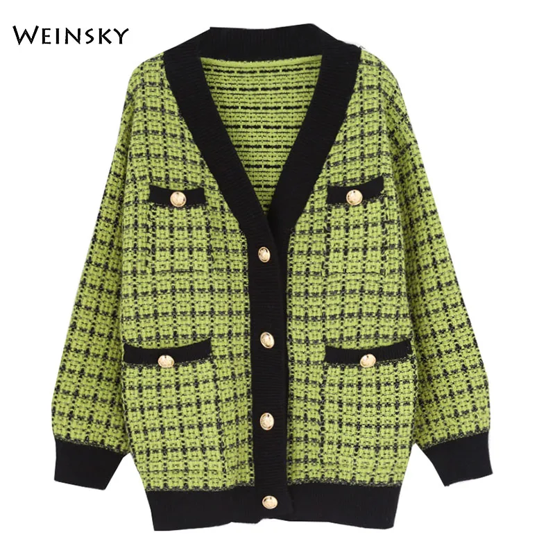 Женский вязаный свитер и кардиганы Корейский модный Повседневный стиль женские
