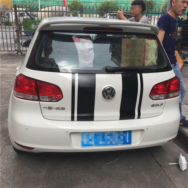 Спойлер для VW Golf задний спойлер из АБС пластика Volkswagen 6 2010 2013|rear spoiler|car rear wingrear wing |