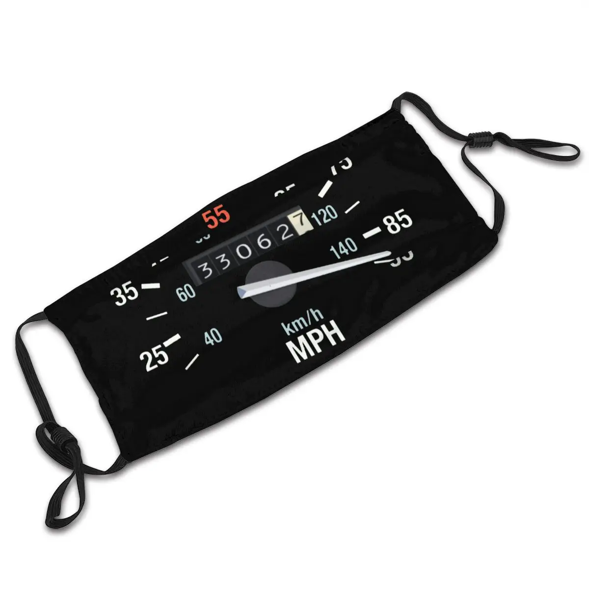 Маска для лица Назад в будущее мили час милая модная маска с 2 фильтрами взрослых |