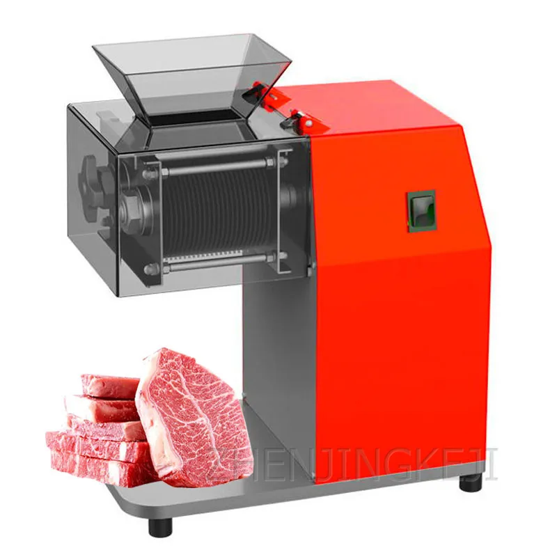 

220V Electric Meat Slicer Commercial Household Multifunctional Fully Automatic Sliced Meat Shredded Diced Vegetable Machine