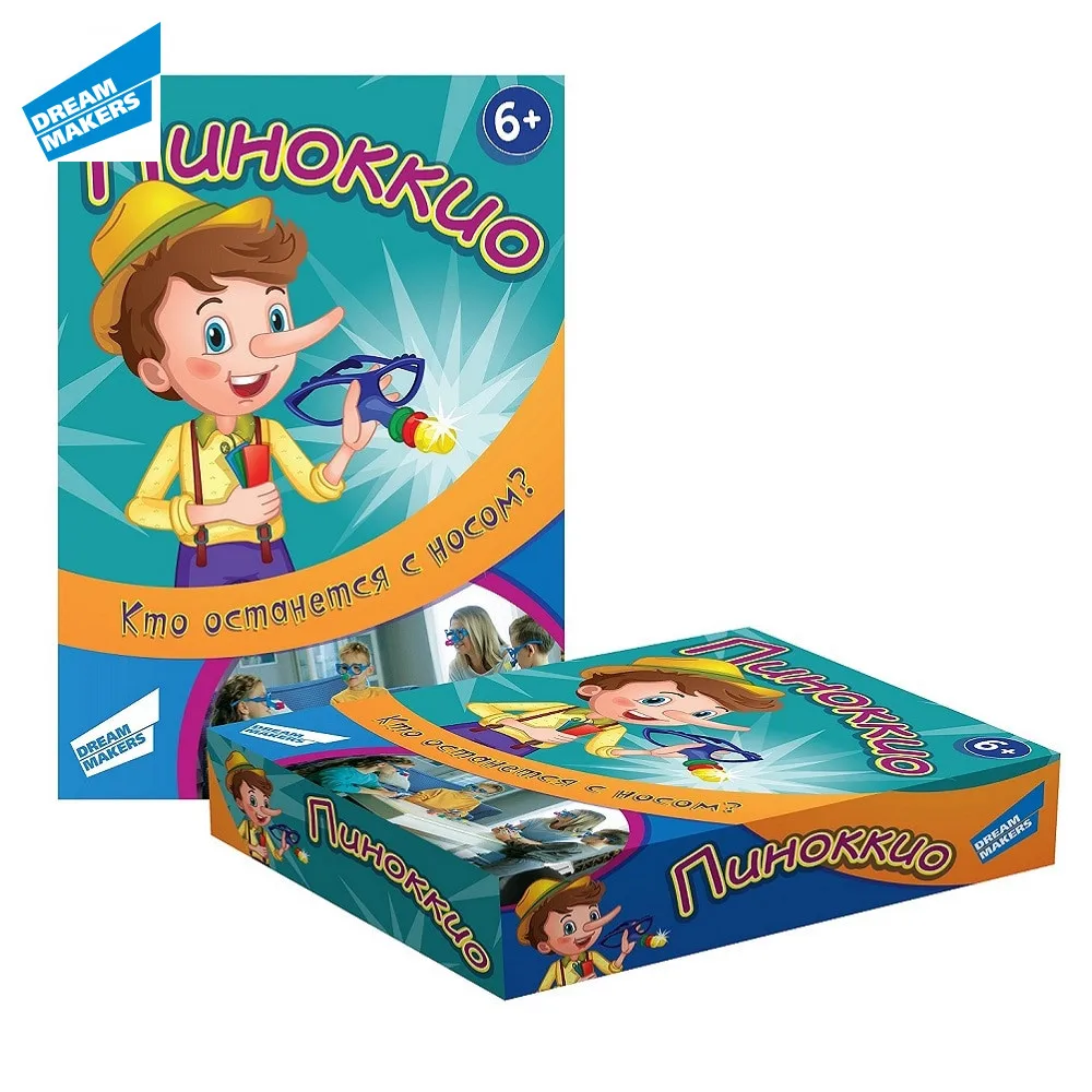 Игра детская настольная &quotПиноккио&quot DREAM MAKERS|Коллекционные игральные карты| |