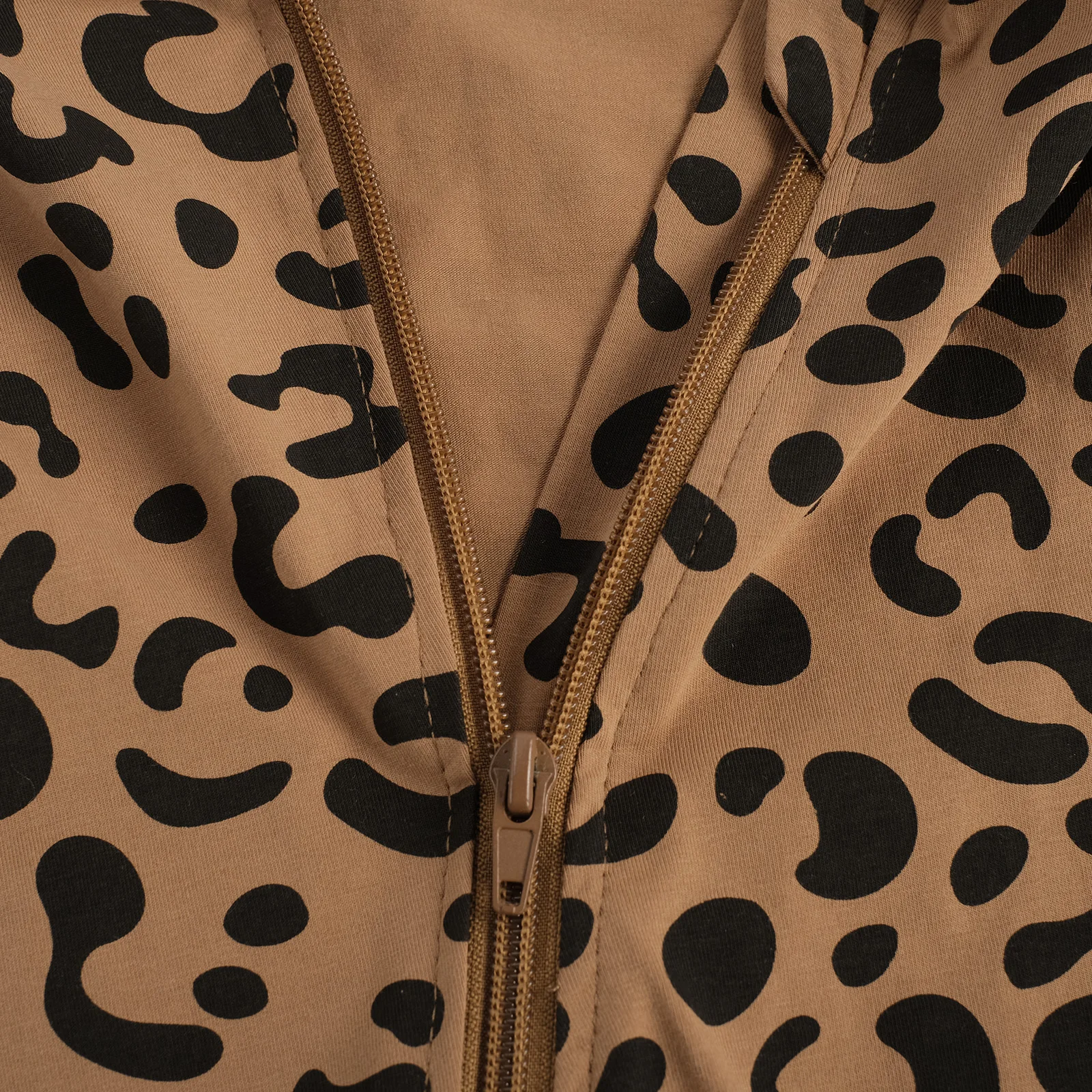 

Ma&Baby 0-18M Spring Autumn Infant Newborn Baby Boys Girls Leopard Rompers Long Sleeve Zipper Jumpsuit Playsuit Clothing