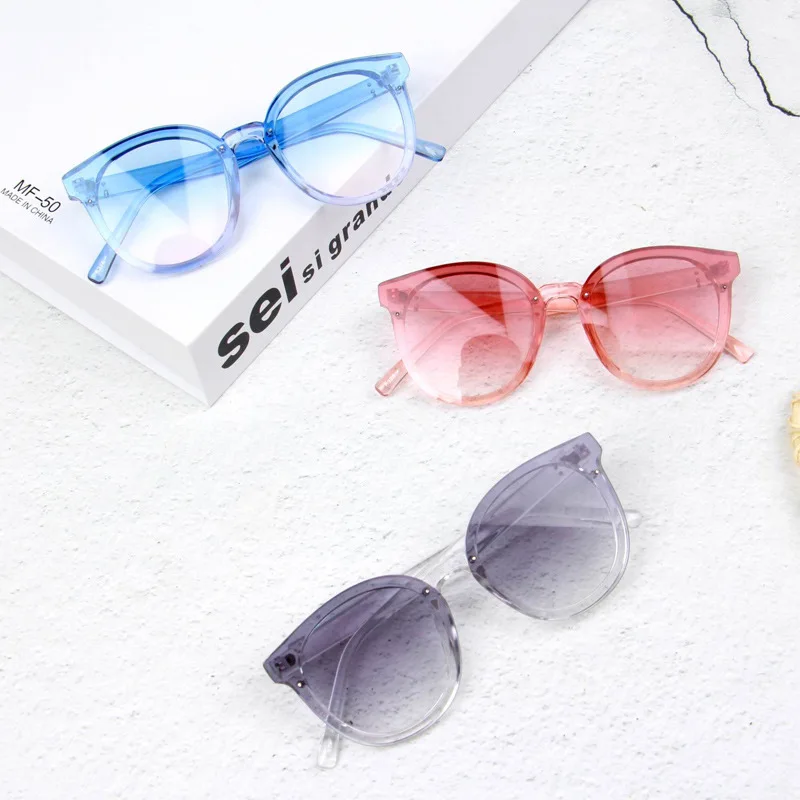 Новинка 2020 брендовые детские солнцезащитные очки милые для девочек винтажные