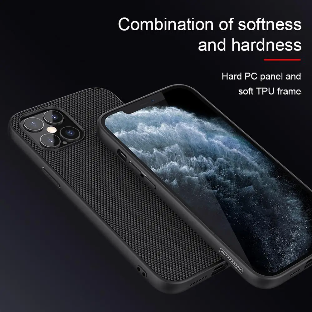 NILLKIN нейлоновая пластиковая Мерцающая задняя крышка Чехлы для iPhone 11 Pro Max 11pro чехол