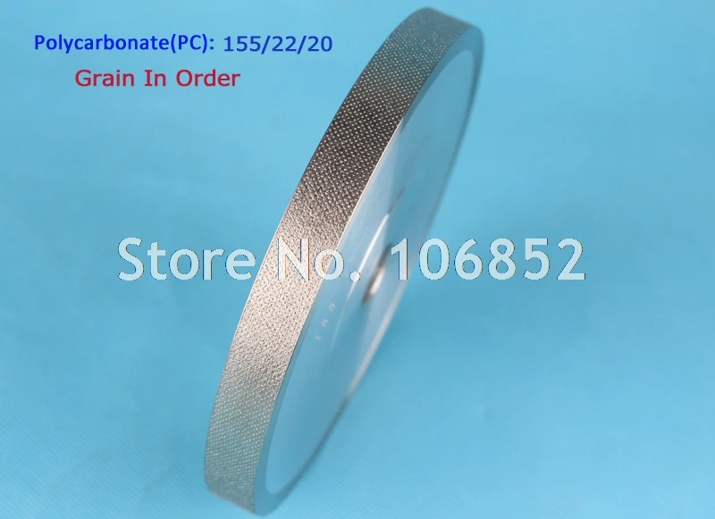 PC 22 Grain in order ESL алмазное шлифовальное колесо для автоматического обрезного стекла CR39 поликарбонатное грубое тонкое режущее колесо - Цвет: PC 22 Grain in order