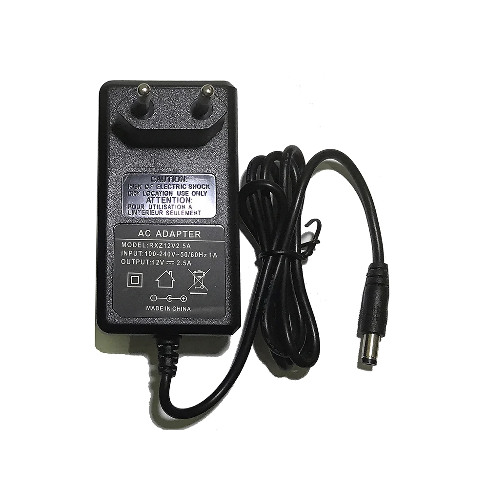 ЕС AU UK US Тип штекера 12V 2A 1A 5 мм x 2 1 5V2A 3 35 Питание AC 100 240V переменного тока в
