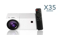 new advantage design portable small projector hd 1080p multimedia 4k support projector x35
