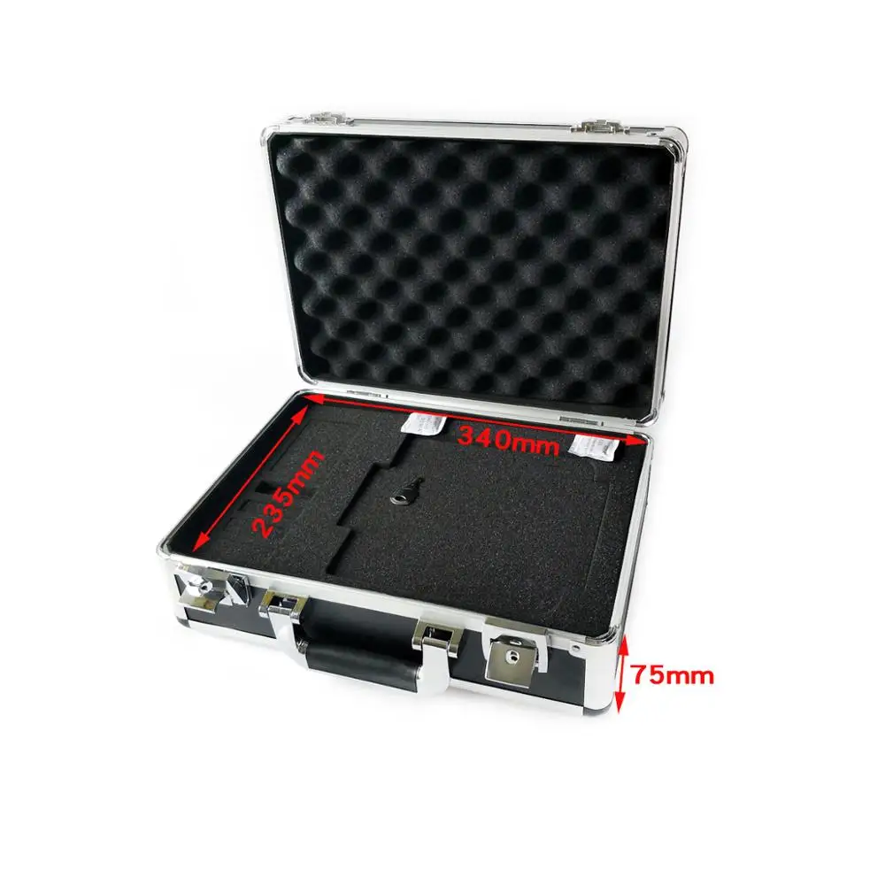 Алюминиевый Чехол для пульта дистанционного управления Futaba 16SZ 36*25*13 см|Детали и