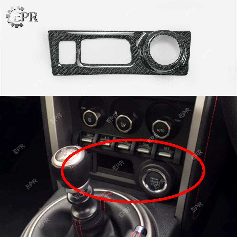 Внутренняя отделка из углеродного волокна для BRZ FT86 GT86 чехол радиоуправления (RHD)