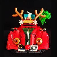 original christmas beetle car puzzle assembled building block toys for children boy christmas gift building blocks