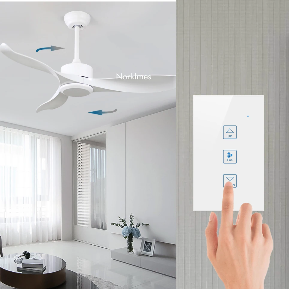 Потолочный смарт переключатель Norklmes Wi Fi пульт дистанционного управления Tuya Smart