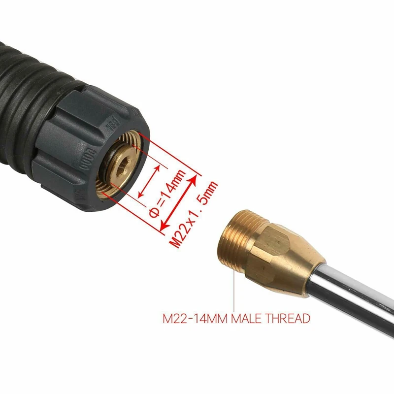 Газ/бензин высокого давления/мощность шайба палочка/копье и сопло 4000PSI
