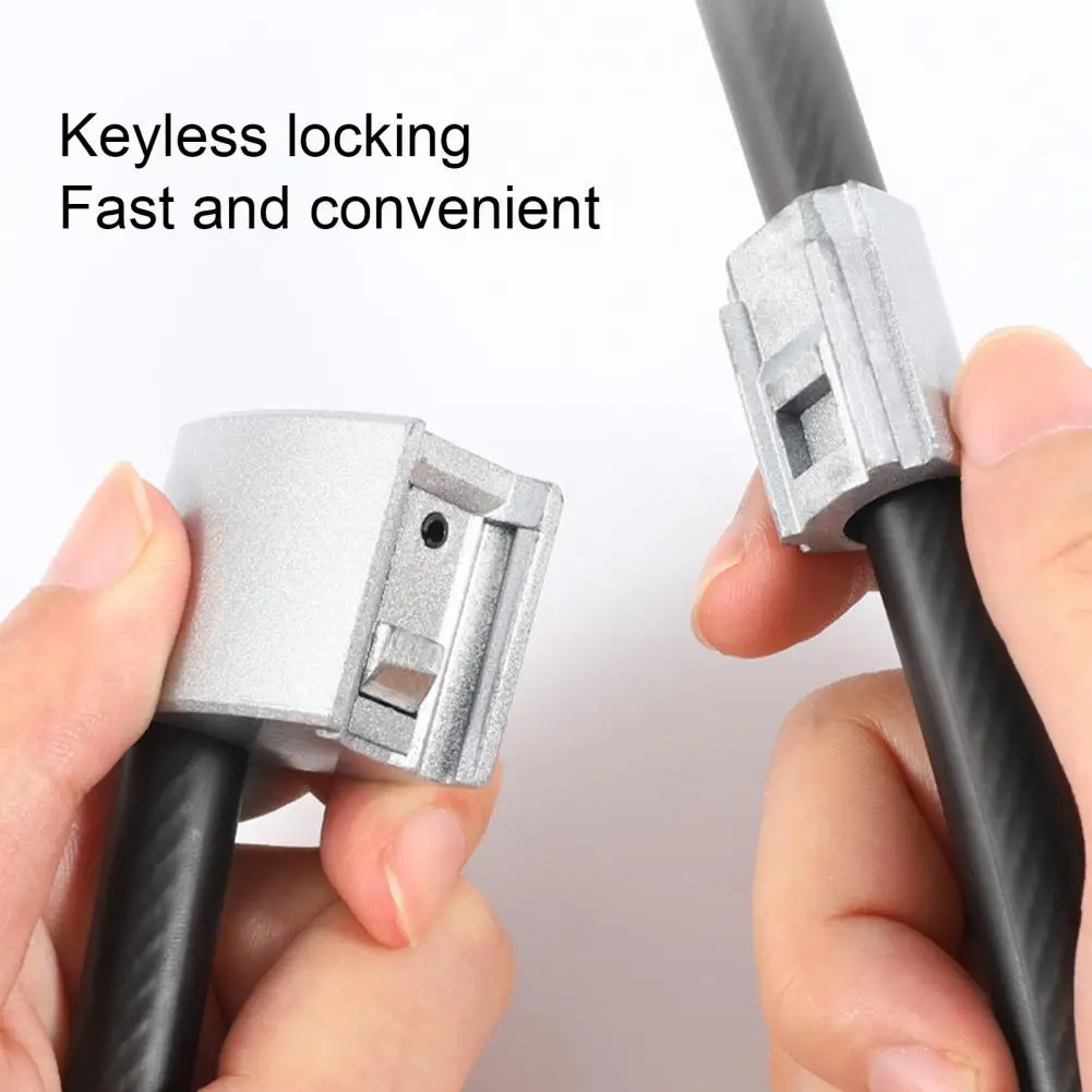 Прочный велосипедный кабель с замком сверхдлинный высокопрочный утолщенный