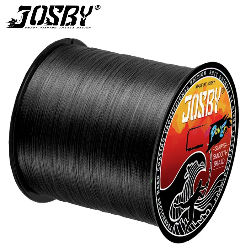 

JOSBY Spot 4/8 Strands Braided Fishing Line 100% PE Japanese Multifilament Super Strong Smooth Durable Weave Extreme Tackle