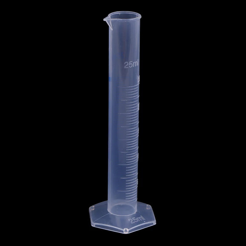 

25ml Measuring Cylinder Blue Scale Acid And Alkali Resistant