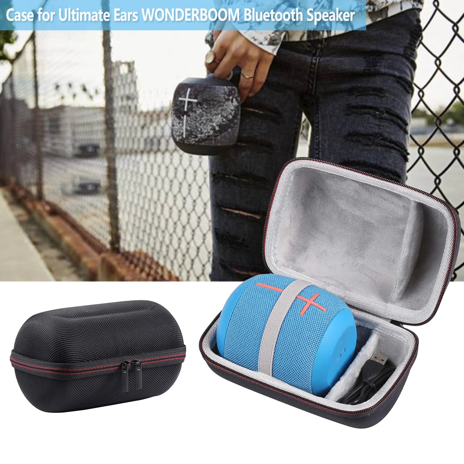 Жесткий Дорожный Чехол ZOPRORE EVA для Ultimate Ears WONDERBOOM водонепроницаемый супер