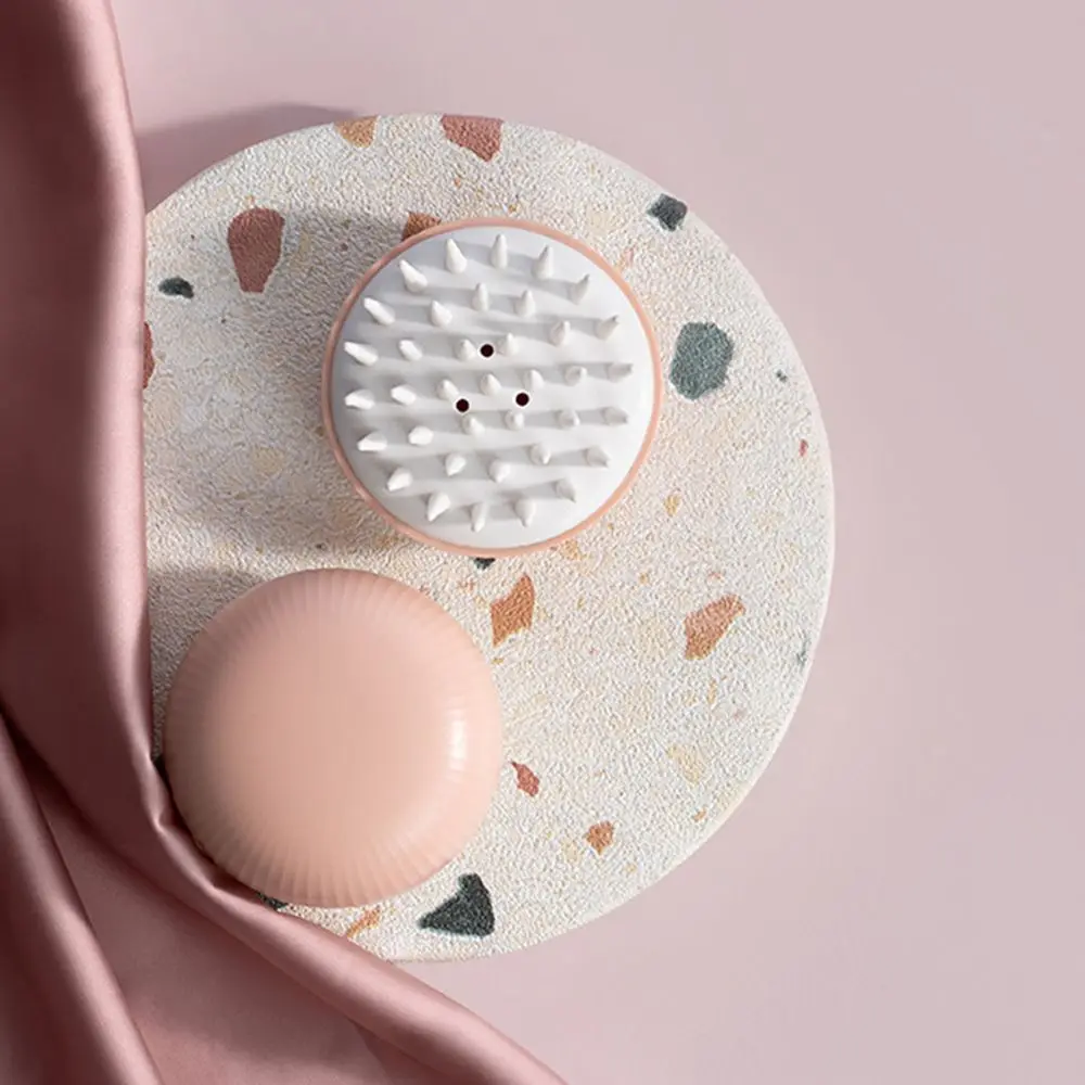 

Household shampoo comb is soft and does not hurt hair silicone shampoo brush wet and dry dual-use non-slip massage brush