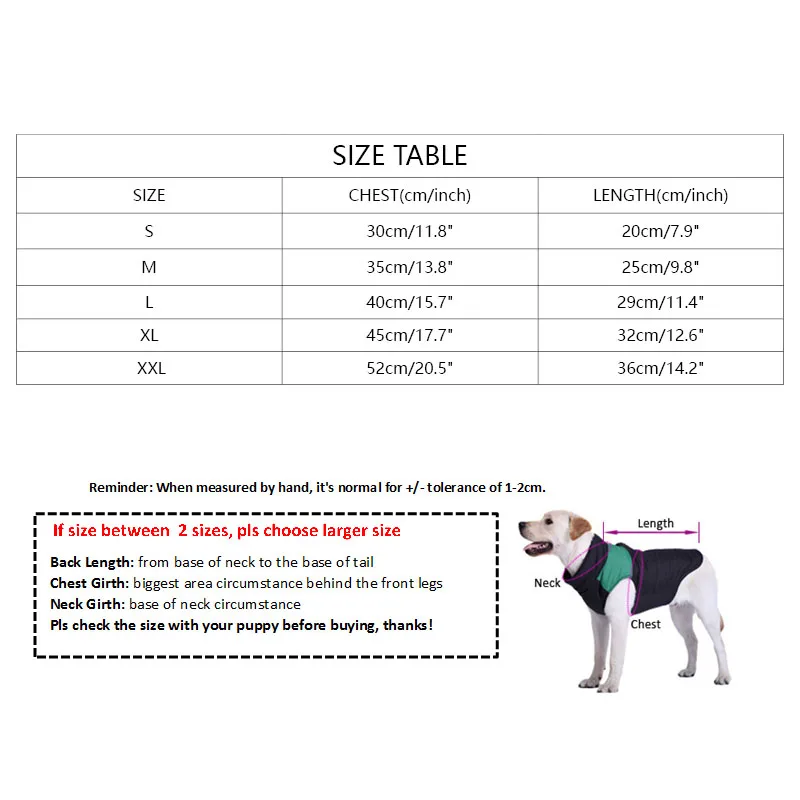 

New Autumn Winter Dog Clothes for Small Dogs Cotton Coat for Chihuahua French Bulldog Thick Warm Jacket for Puppy Pet Costume